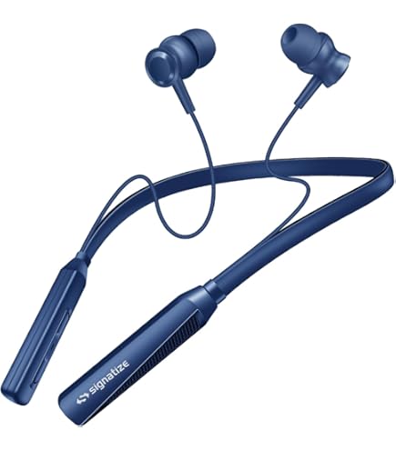 SIGNATIZE Bluetooth in Ear Earphones with 10mm Drivers, Rich Music